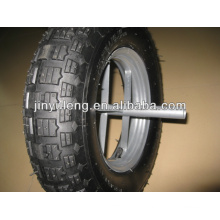 Cheap 4.80/4.00-8,3.50-8 rubber wheel ,Pneumatic wheels ,solid wheels ,wheelbarrow wheel
